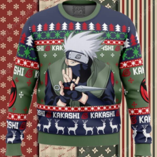 Christmas Kakashi Hatake Shippuden Christmas Sweater