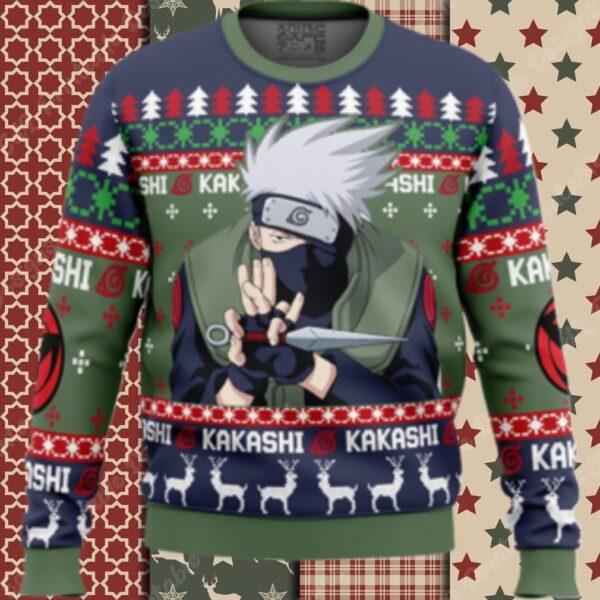 Christmas Kakashi Hatake Shippuden Christmas Sweater