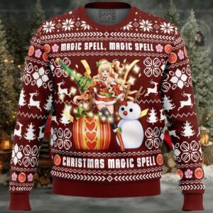Christmas Magic Spell Charlotte Ugly Christmas Sweater