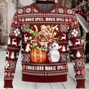 Christmas Magic Spell Charlotte Ugly Christmas Sweater