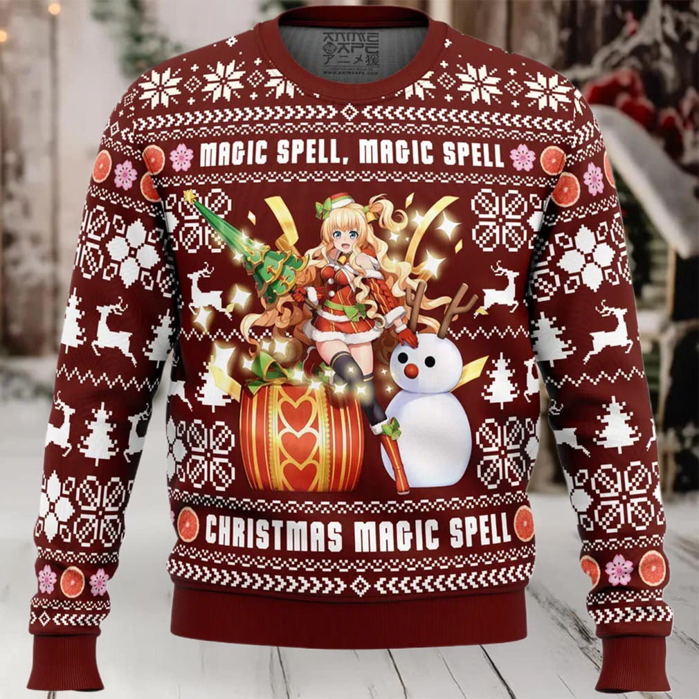 Christmas Magic Spell Charlotte Ugly Christmas Sweater Christmas Magic Spell Charlotte Ugly Christmas Sweater