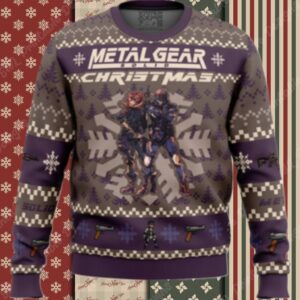 Christmas Metal Gear Solid Ugly Christmas Sweater