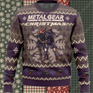 Christmas Metal Gear Solid Ugly Christmas Sweater
