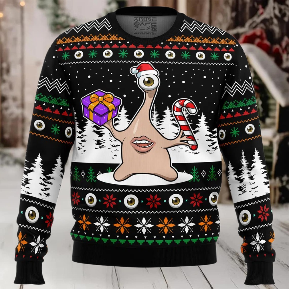 Christmas Migi Parasyte Ugly Christmas Sweater Christmas Migi Parasyte Ugly Christmas Sweater