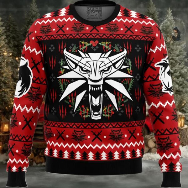 Christmas Monster The Witcher Ugly Christmas Sweater