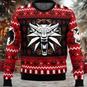 Christmas Monster The Witcher Ugly Christmas Sweater