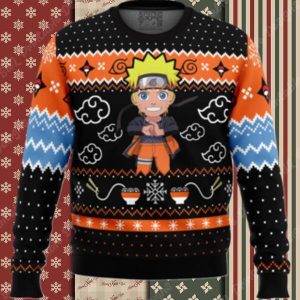 Christmas Ramen Uzumaki Shippuden Christmas Sweater