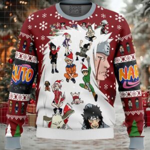 Christmas Shippuden Characters Shippuden Ugly Christmas Sweater