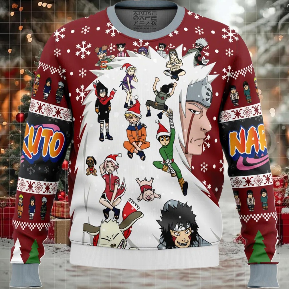 Christmas Shippuden Characters Shippuden Ugly Christmas Sweater