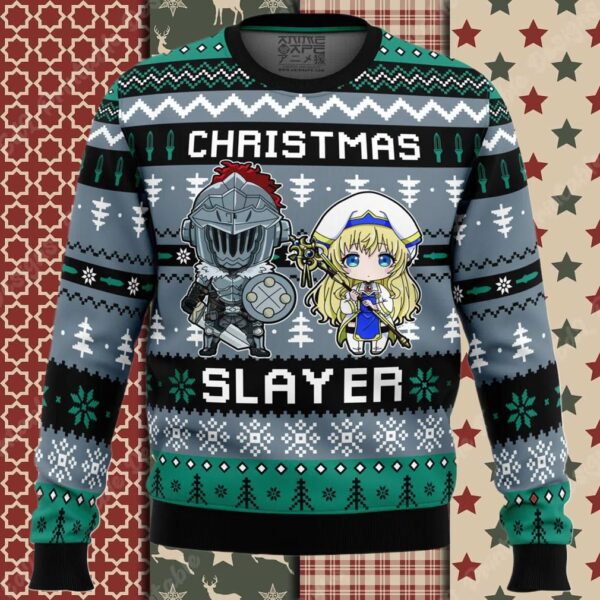 Christmas Slayer Goblin Slayer Ugly Christmas Sweater