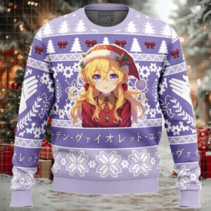 Christmas Soldier Violet Evergarden_Ugly Christmas Sweater