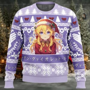 Christmas Soldier Violet Evergarden_Ugly Christmas Sweater