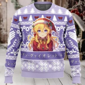 Christmas Soldier Violet Evergarden_Ugly Christmas Sweater