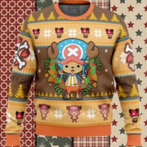 Christmas Tony Chopper One Piece Ugly Christmas Sweater