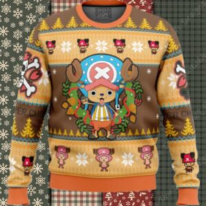 Christmas Tony Chopper One Piece Ugly Christmas Sweater