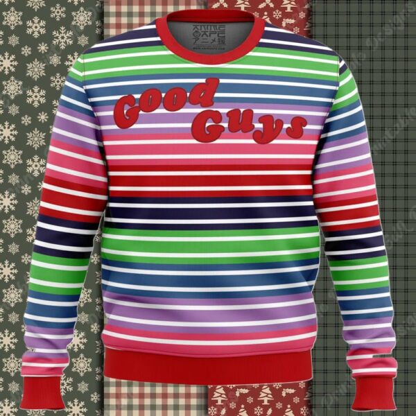 Chuckie Doll Good Guys Ugly Christmas Sweater