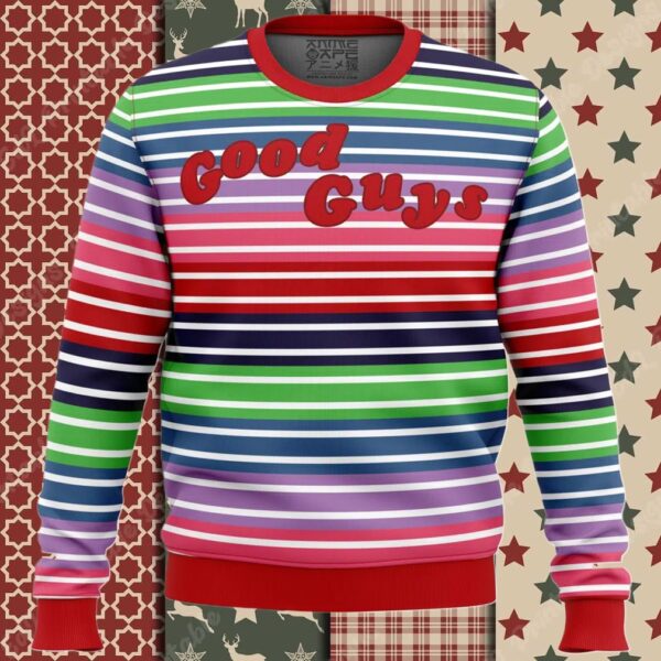 Chuckie Doll Good Guys Ugly Christmas Sweater