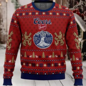Coors Banquet Ugly Christmas Sweater