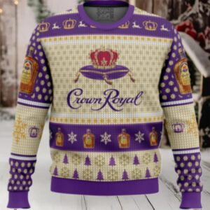 Crown Royal Whiskey Ugly Christmas Sweater