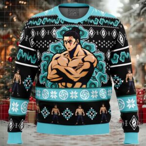 Cursed Energy Aoi Todo Jujutsu Kaisen Ugly Christmas Sweater