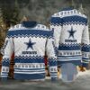 Dallas Cowboys Ugly Sweater, Snoopy Dabbing Ugly Christmas Sweater 3D, Presents For Christmas Moderntees