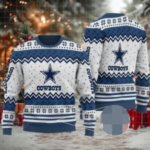 Dallas American Football Team Dem Boyz Cowboys Great Gift For Fan Christmas Ugly Sweater Moderntees