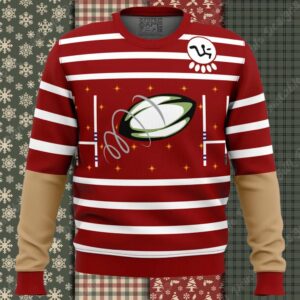 David King Rugby Shirt DBD Ugly Christmas Sweater