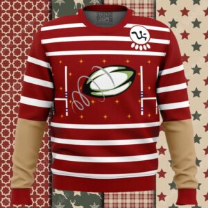 David King Rugby Shirt DBD Ugly Christmas Sweater