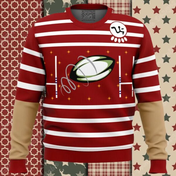 David King Rugby Shirt DBD Ugly Christmas Sweater