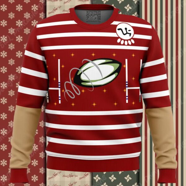 David King Rugby Shirt DBD Ugly Christmas Sweater