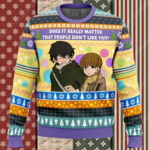 Does It Really Matter My Little Monster Ugly Christmas Sweater