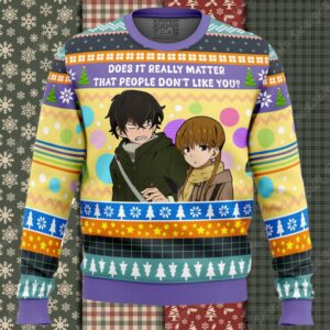 Does It Really Matter My Little Monster Ugly Christmas Sweater