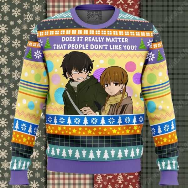 Does It Really Matter My Little Monster Ugly Christmas Sweater