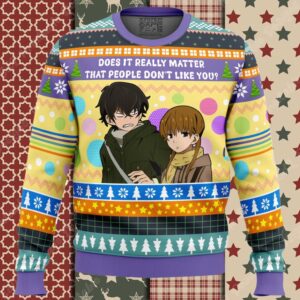Does It Really Matter My Little Monster Ugly Christmas Sweater