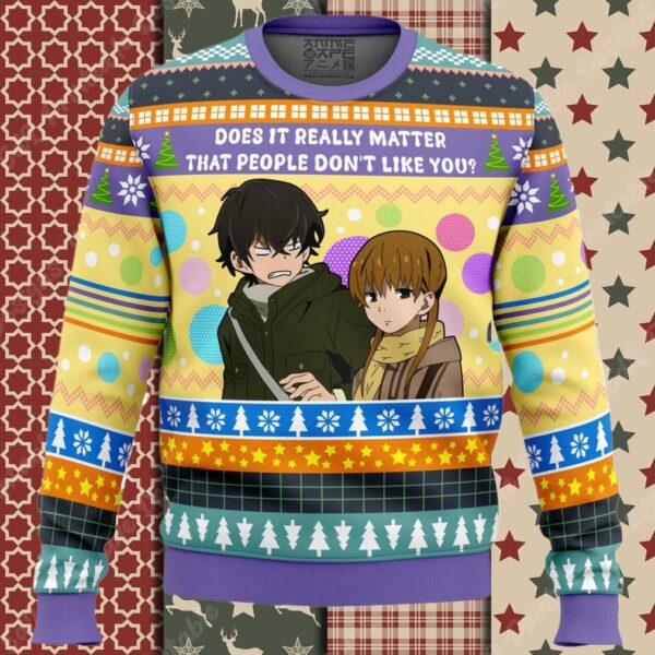Does It Really Matter My Little Monster Ugly Christmas Sweater