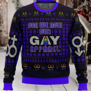 Don We Now Our Gay Apparel LGBT Ugly Christmas Sweater