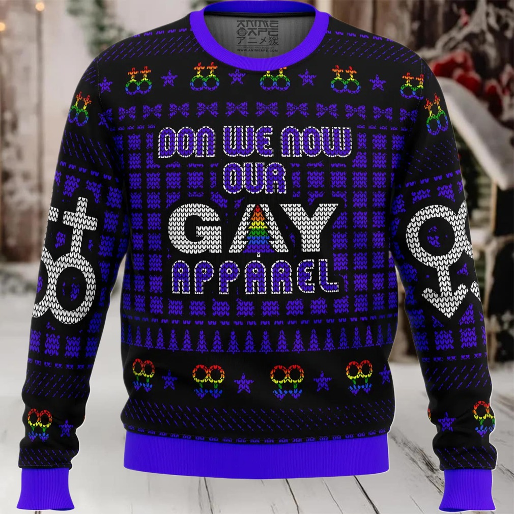 Don We Now Our Gay Apparel LGBT Ugly Christmas Sweater Don We Now Our Gay Apparel LGBT Ugly Christmas Sweater