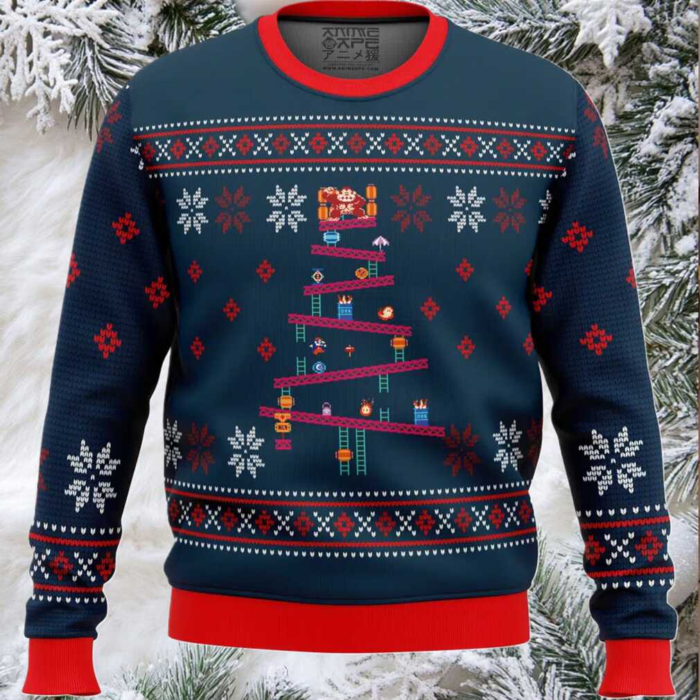 Donkey Kong Ugly Christmas Sweater