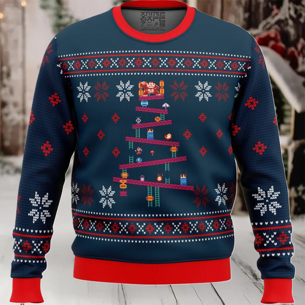 Donkey Kong Ugly Christmas Sweater Donkey Kong Ugly Christmas Sweater
