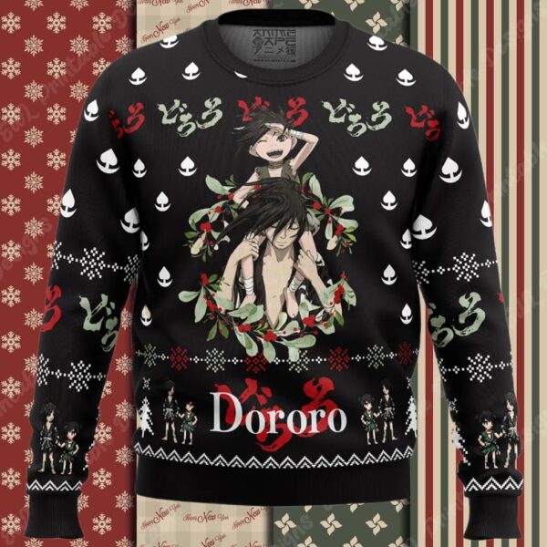Dororo X Hyakkimaru Dororo Ugly Christmas Sweater