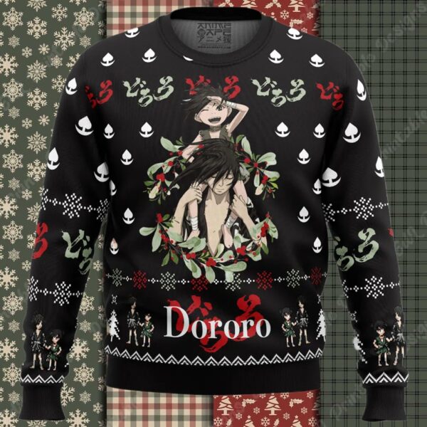 Dororo X Hyakkimaru Dororo Ugly Christmas Sweater