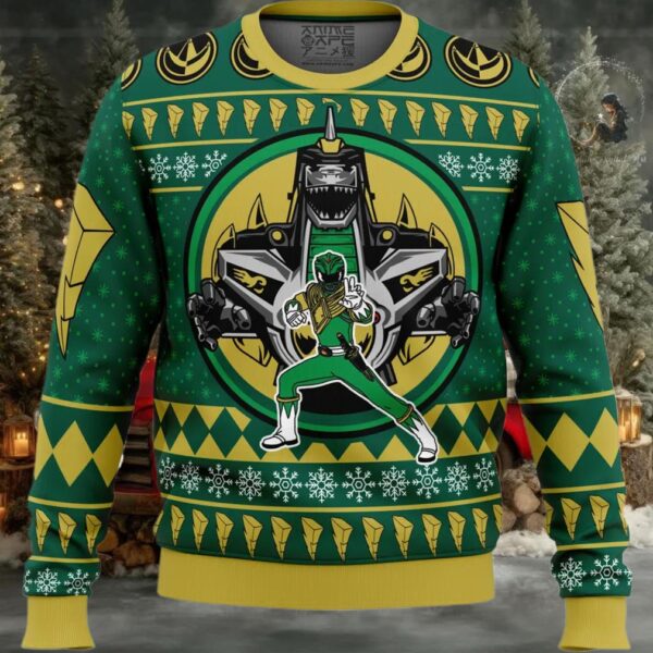 Dragonzord Power Rangers Ugly Christmas Sweater