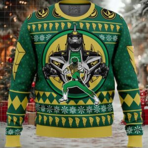 Dragonzord Power Rangers Ugly Christmas Sweater