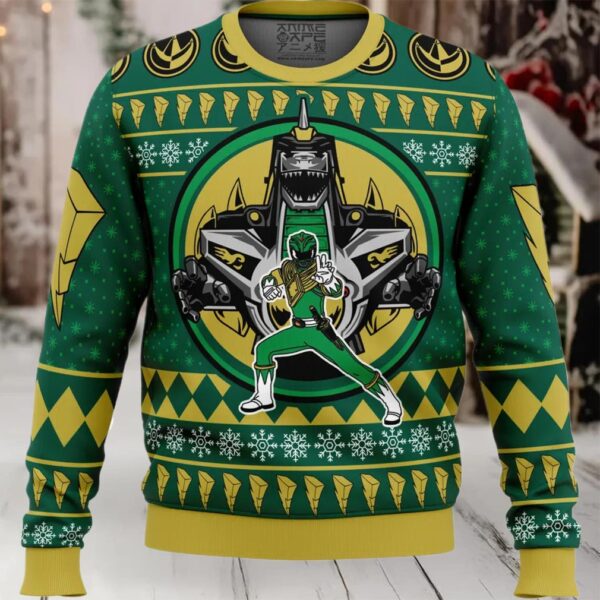 Dragonzord Power Rangers Ugly Christmas Sweater