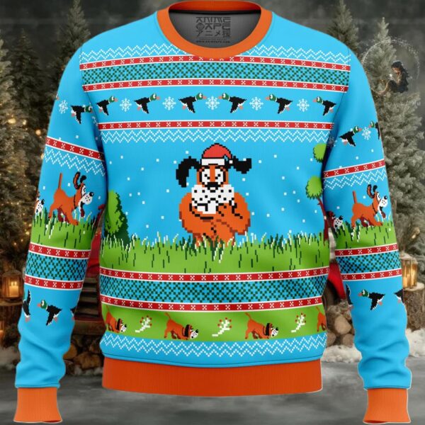 Duck Hunt Ugly Christmas Sweater