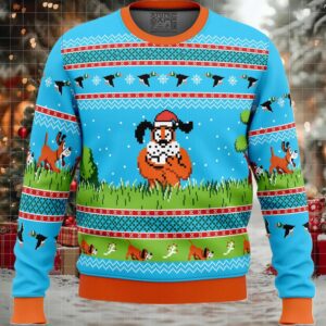 Duck Hunt Ugly Christmas Sweater