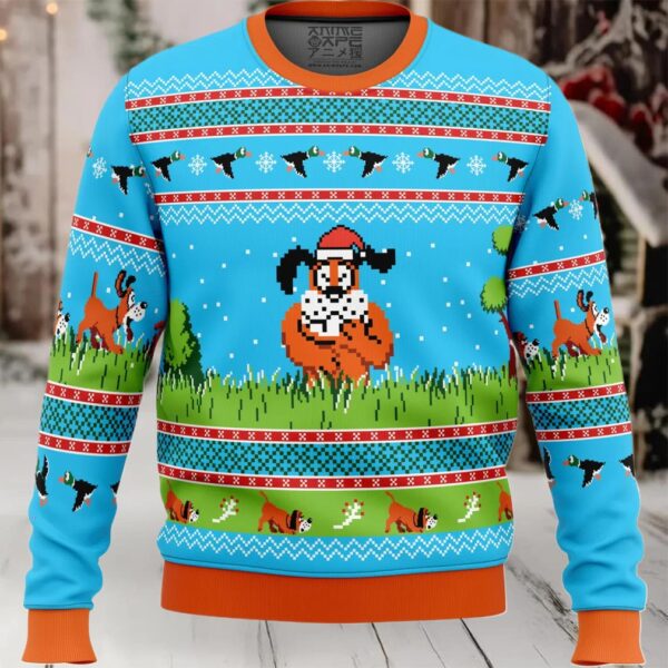 Duck Hunt Ugly Christmas Sweater
