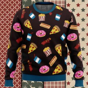 Dwight Fairfield Snack Time DBD_UglyChristmas Sweater