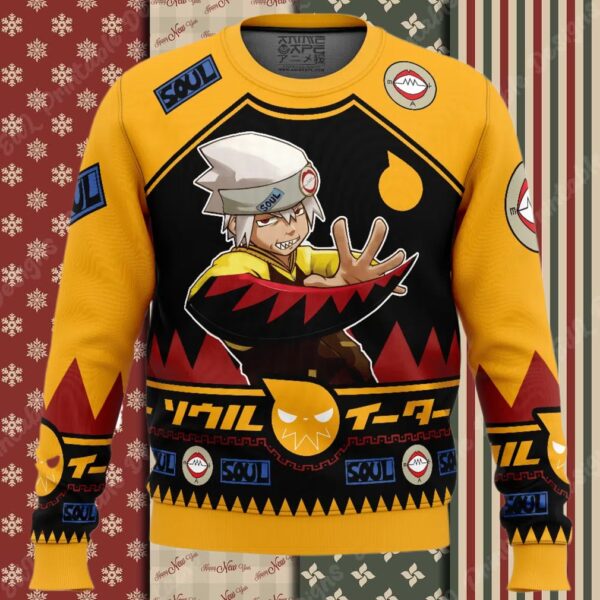 Evans Soul Eater Ugly Christmas Sweater