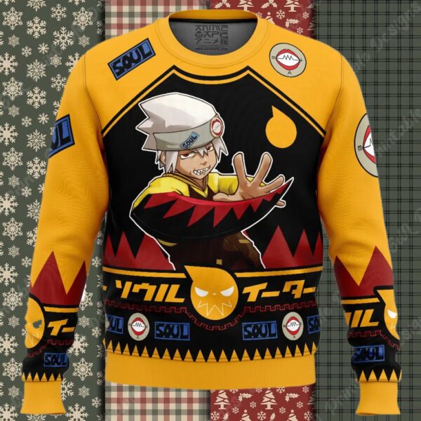 Evans Soul Eater Ugly Christmas Sweater